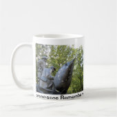 テネシーモニュメントシーロナショナル軍隊パーク コーヒーマグカップ (左)
