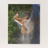 テネシーランニングウォーカー川の水 ジグソーパズル (縦)