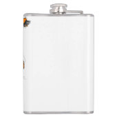 テネシーレディースカウボーイブーツオレンジファッション名 フラスク (裏面)