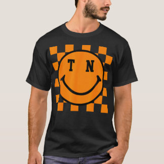 テネシーレトロハッピーチェッカーボード Tシャツ