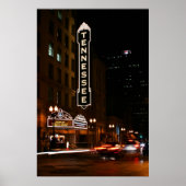 テネシー劇場の夜 ポスター (正面)