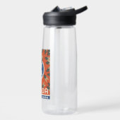 テネシー国旗のセミの侵入 ウォーターボトル (左面)