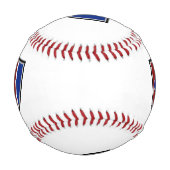 テネシー国旗の野球 野球ボール (正面)