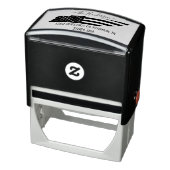 テネシー地図USA国旗の差出人住所カスタム セルフインキングスタンプ (商品)