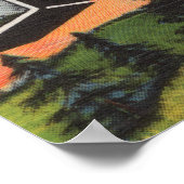 テネシー大文字情景テネシー ポスター (角)