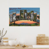 テネシー大文字情景テネシー ポスター (キッチン)