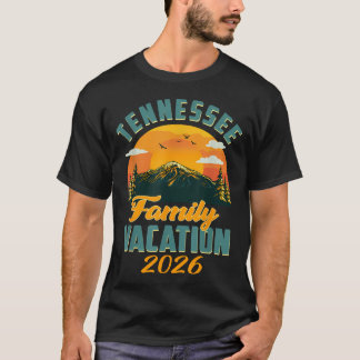 テネシー家族旅行2026思い出作り Tシャツ