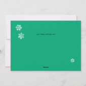 テネシー州からのメリークリスマス 二枚の写真入りカード シーズンカード (裏面)