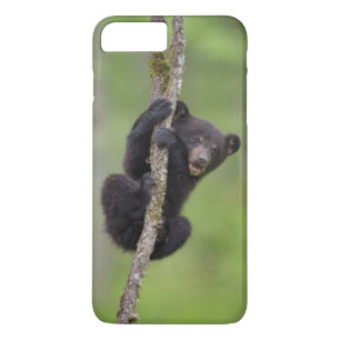 テネシー州で遊ぶクロクマの子熊 iPhone 8 PLUS/7 PLUSケース