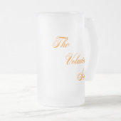 テネシー州によって凍っていられているマグ フロストグラスビールジョッキ (正面右)