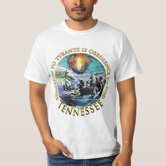 テネシー州のお茶会のTシャツ Tシャツ (正面)
