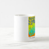 テネシー州のアイリス コーヒーマグカップ (中央)