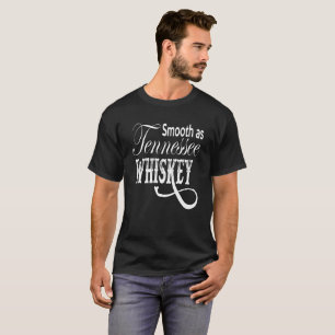 テネシー州のウィスキーとして滑らかな国のTシャツ Tシャツ