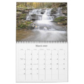 テネシー州のカレンダーの2018の滝 カレンダー (3月 2026)