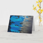 テネシー州のタイタンの刺激を受けたな挨拶 カード (黄色い花)