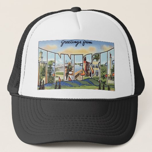 テネシー州のヴィンテージからの挨拶 キャップ (正面)