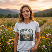 テネシー州の伝統的な風景 Tシャツ