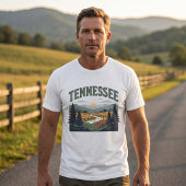 テネシー州の伝統的な風景 Tシャツ