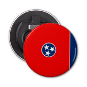 テネシー州の州の旗のデザイン 栓抜き (正面)