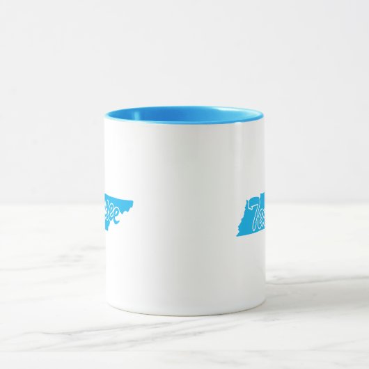 テネシー州の形状マグカップ マグカップ (中央)