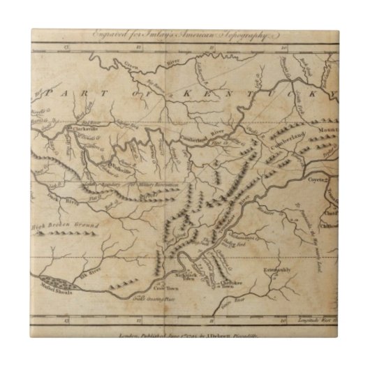 テネシー州の政府 タイル (正面)