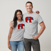 テネシー州の旗のクマ Tシャツ (ユニセックス)