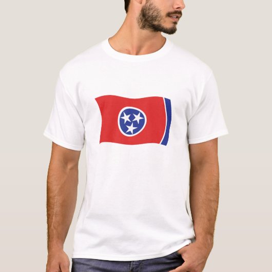 テネシー州の旗シャツ Tシャツ (正面)