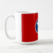 テネシー州の旗 コーヒーマグカップ (左)