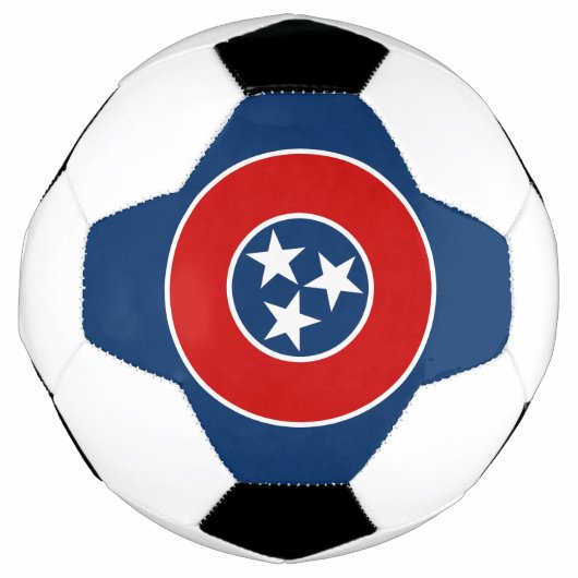 テネシー州の旗 サッカーボール (正面)