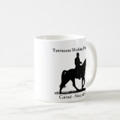 テネシー州の歩くの馬のマグ コーヒーマグカップ (正面右)