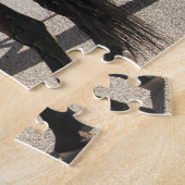 テネシー州の歩くの馬及び馬のトレーラー ジグソーパズル (側面)