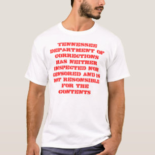 テネシー州の矯正局にどちらも…ありません Tシャツ