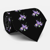 テネシー州の紫色のアイリス ネクタイ (ロール)