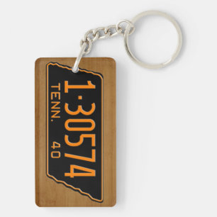 テネシー州の1940年のヴィンテージのナンバープレートKeychain キーホルダー