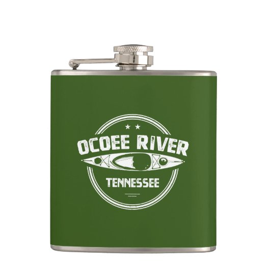 テネシー州オコエ川 フラスク (正面)