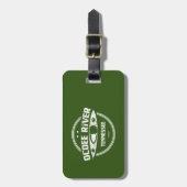 テネシー州オコエ川 ラゲッジタグ (正面縦)