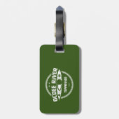 テネシー州オコエ川 ラゲッジタグ (裏面縦)