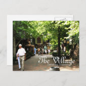 テネシー州ガトリンブルクの村のはがき ポストカード (正面/裏面)