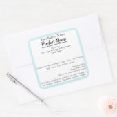 テネシー州コテージ食品事業ベーキングラベル スクエアシール (封筒)