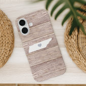 テネシー州シルエ素朴ットウッドルック Case-Mate iPhoneケース