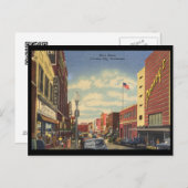 テネシー州ジョンソンシティのメインヴィンテージ ポストカード (正面/裏面)