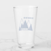 テネシー州ジョンソンシティの山で過ごしたい タンブラーグラス (裏面)