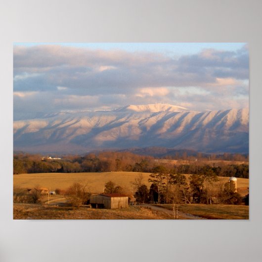 テネシー州スモーク山脈 ポスター (正面)