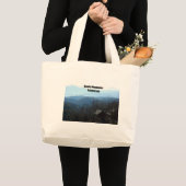テネシー州スモーク山脈 ラージトートバッグ (正面(商品))