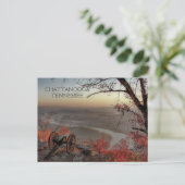 テネシー州チャタヌガをルックアウト山から眺める ポストカード (スタンド正面)