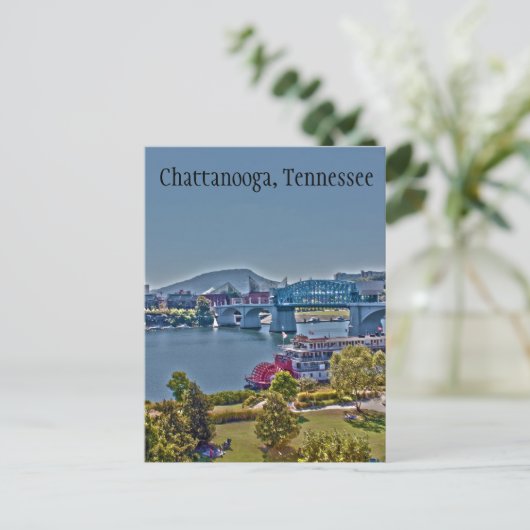 テネシー州チャタヌーガ写真はがき ポストカード (スタンド正面)