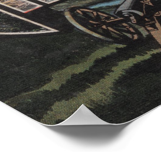 テネシー州チャタヌーガ（川の景色） ポスター (角)