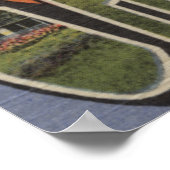 テネシー州チャタノオガ – ラージレターシーン ポスター (角)