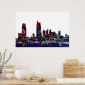 テネシー州ナッシュビルのグラフィティ ポスター (キッチン)