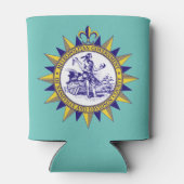 テネシー州ナッシュビルのシール 缶クーラー (裏面)